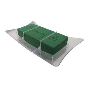Base Crystal + Espuma de Floricel 8 piezas