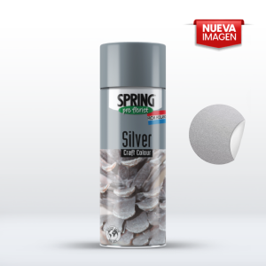 Deco Spray Color Metálico Clásico-Silver